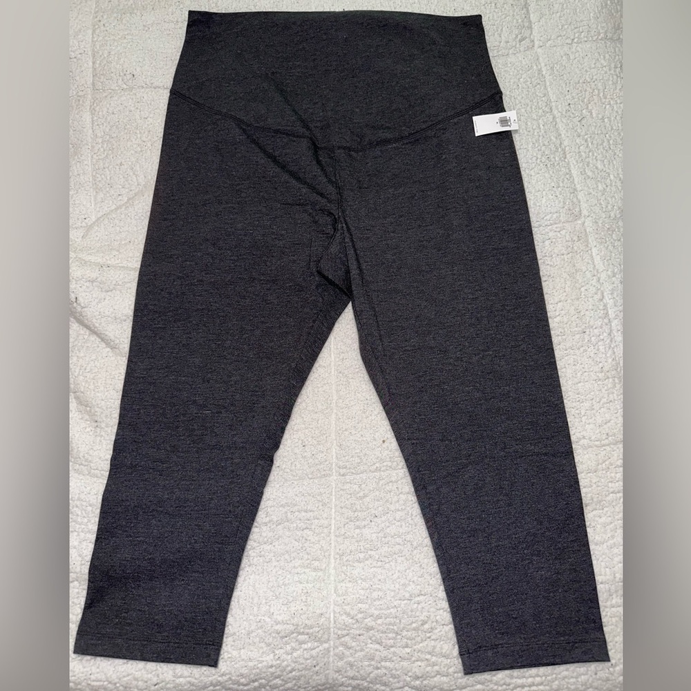 Old Navy Charcoal Maternity Leggings